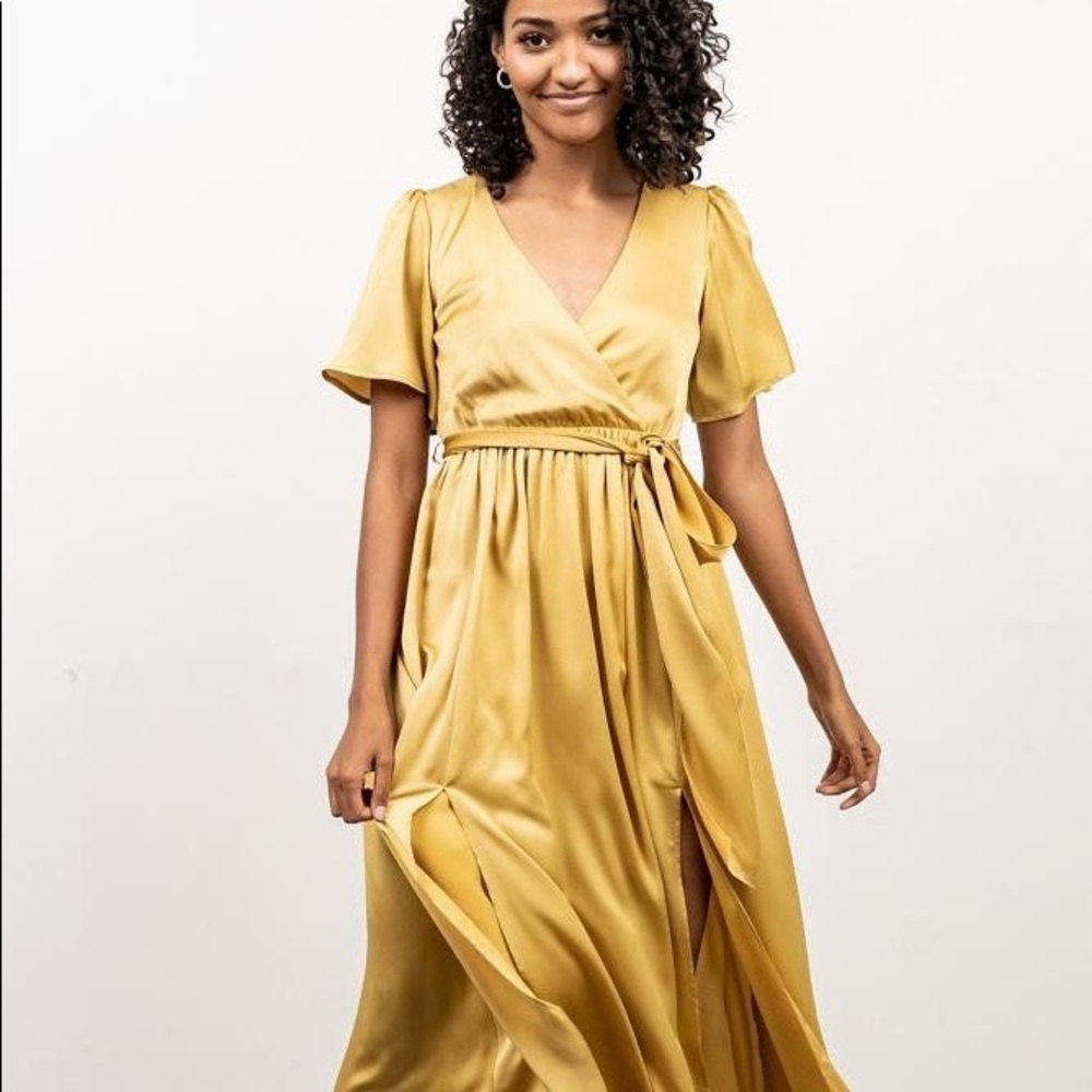 Brand New Baltic Born Sicily Satin Dress